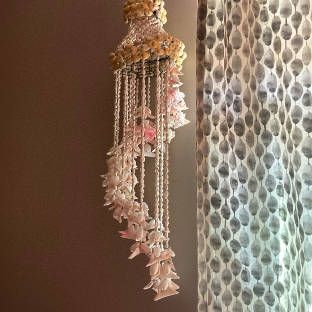 Vintage Boho Seashell Windchimes